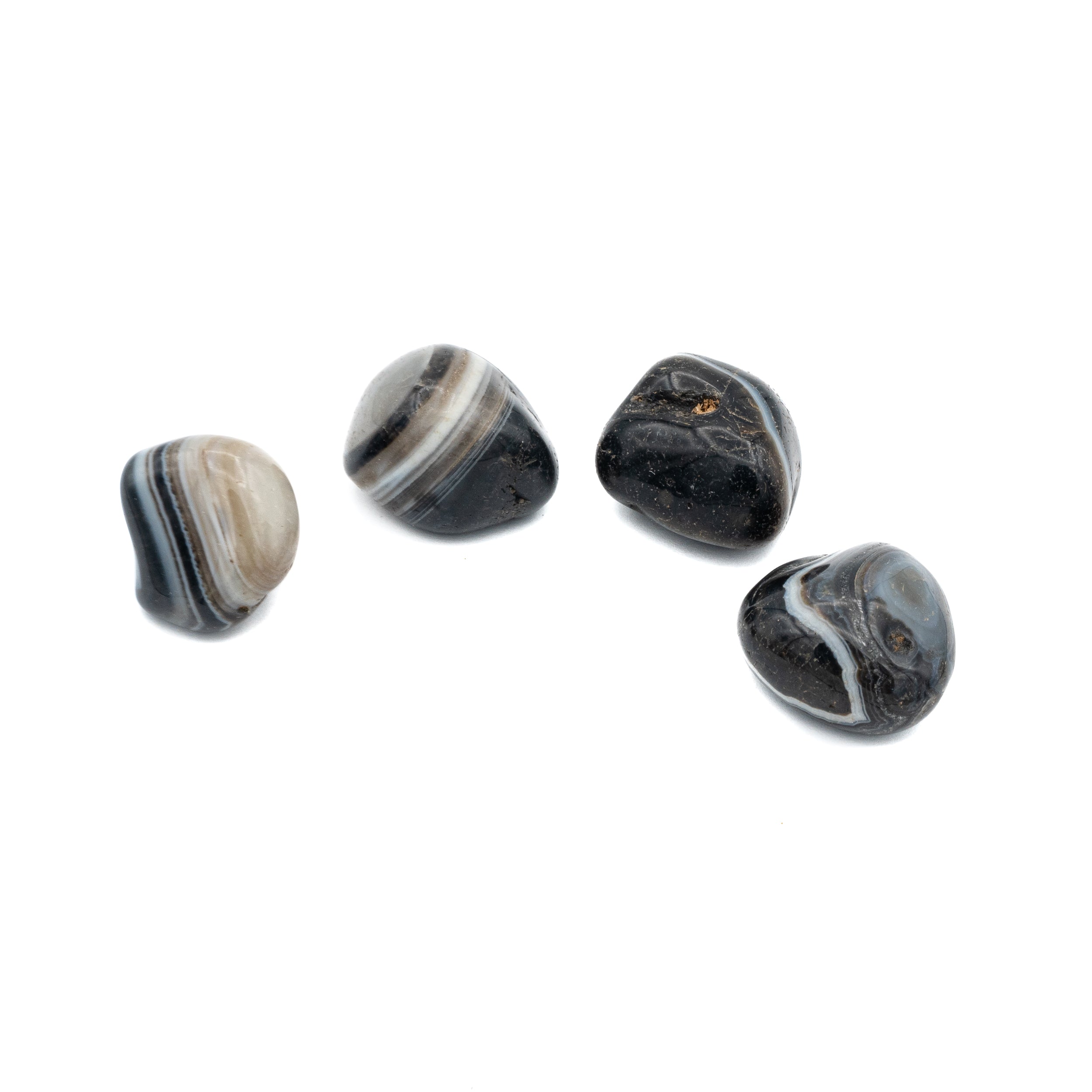 Agate - Black Tumble $3