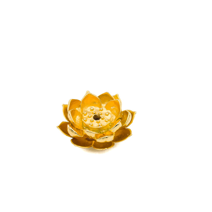 Incense Holder - Gold Lotus