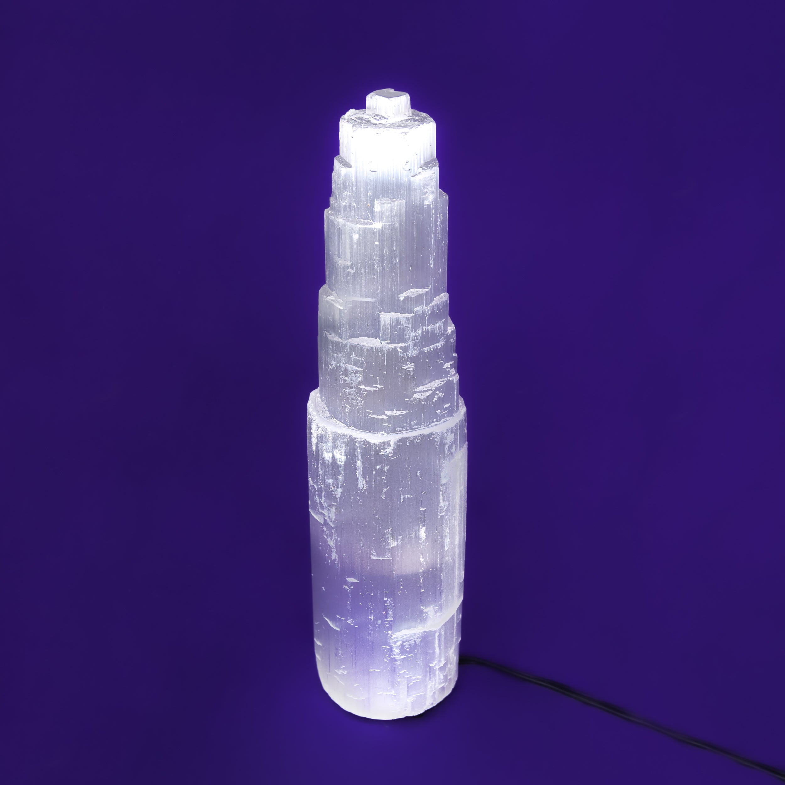 Selenite Lamp $150