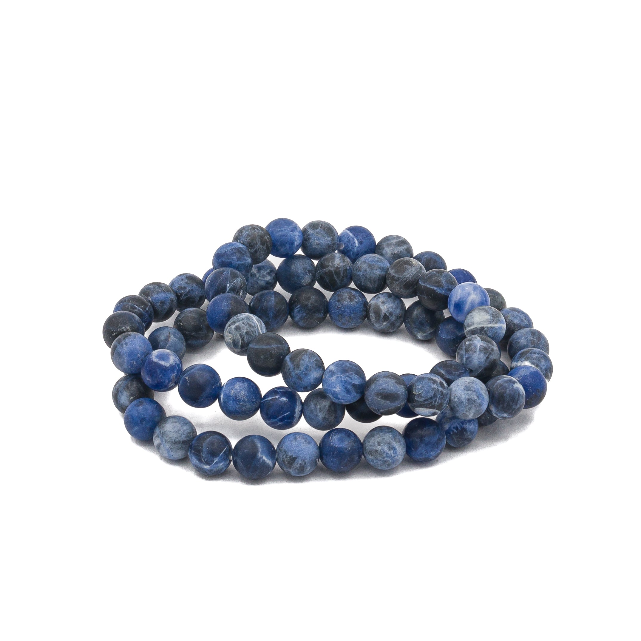 Bracelet - Sodalite Matte 8mm $25