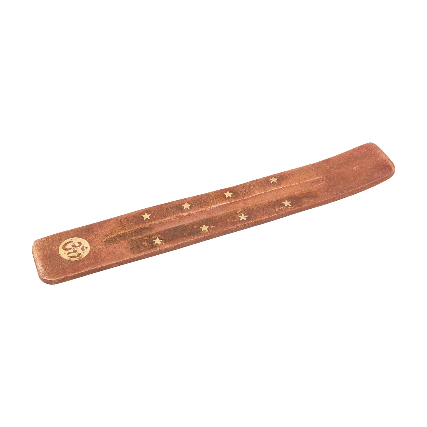 Incense Holder - Wood and Brass