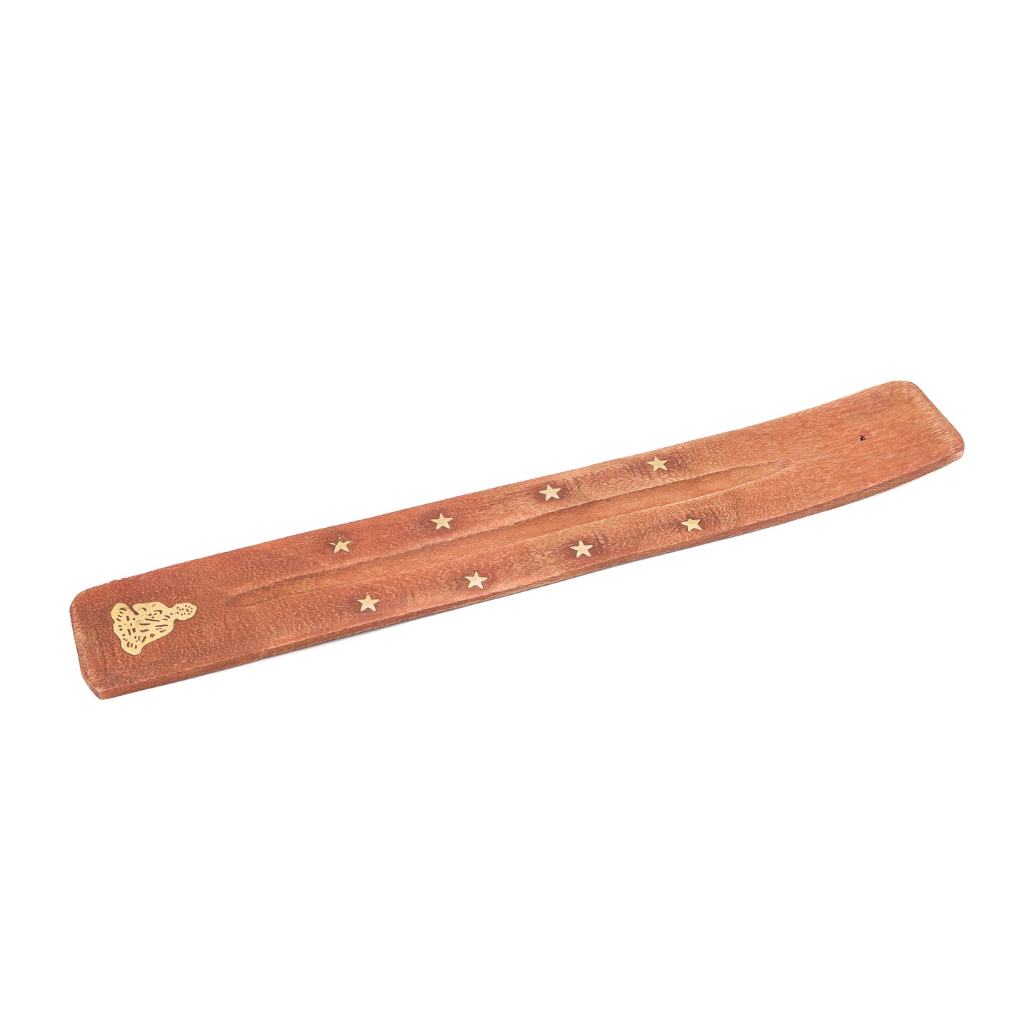 Incense Holder - Wood and Brass