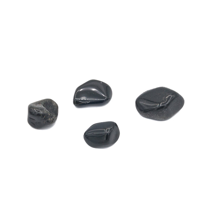 Obsidian - Silver Sheen Mini Tumble $1