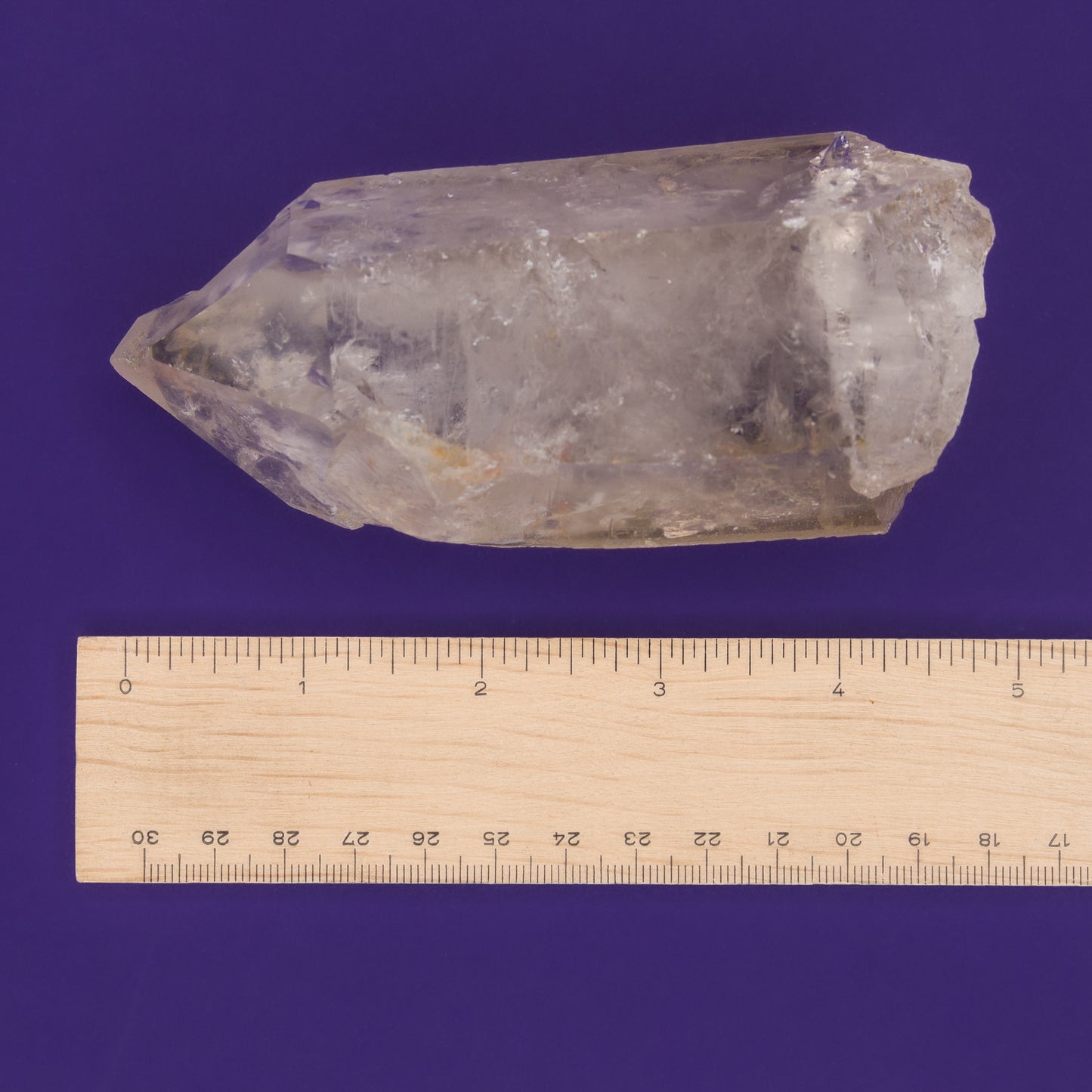 Clear Quartz Natural Base Point $60