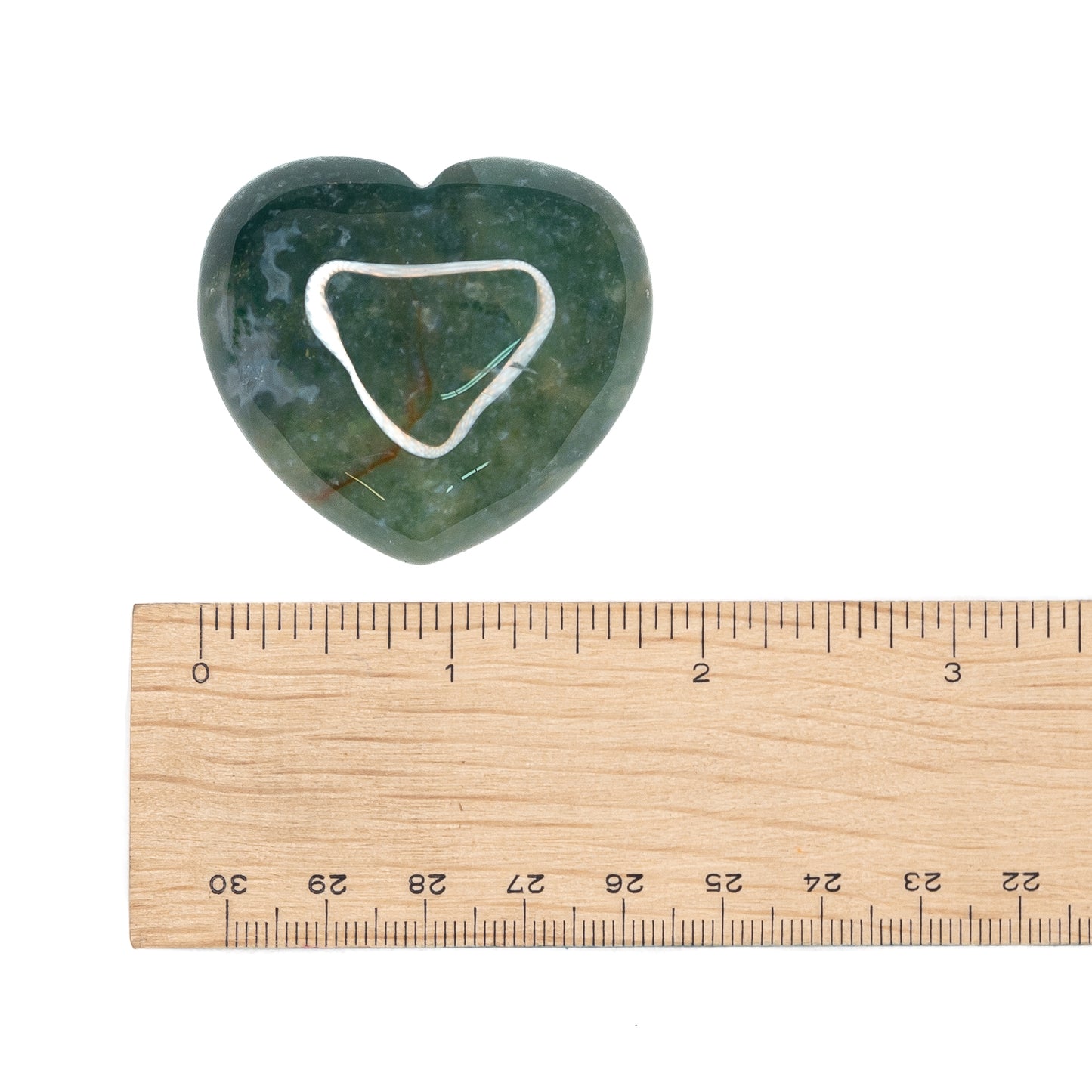 Agate - Moss Heart $35 - Happy Soul Online
