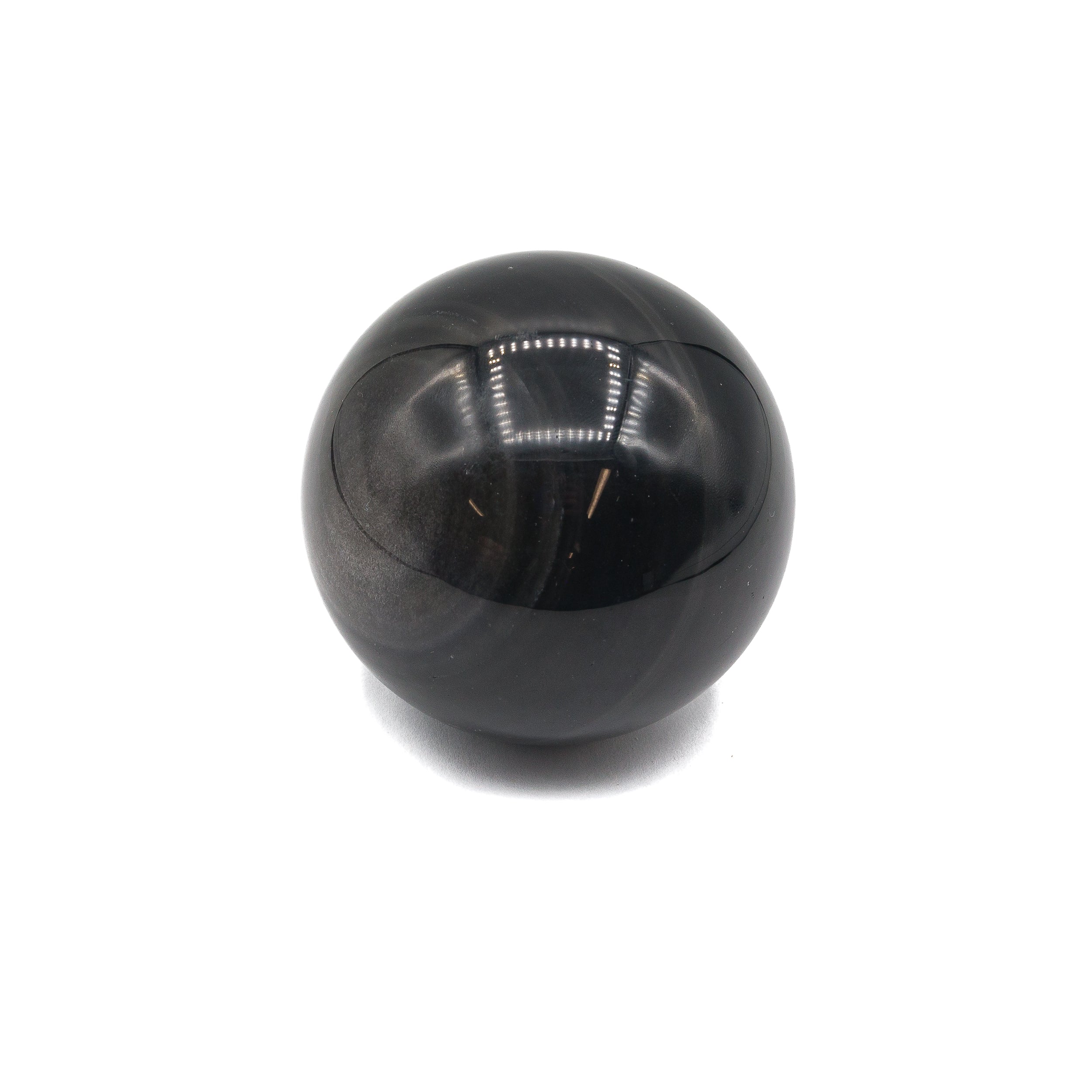 Obsidian - Silver Sphere $200