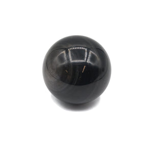 Obsidian - Silver Sphere $200