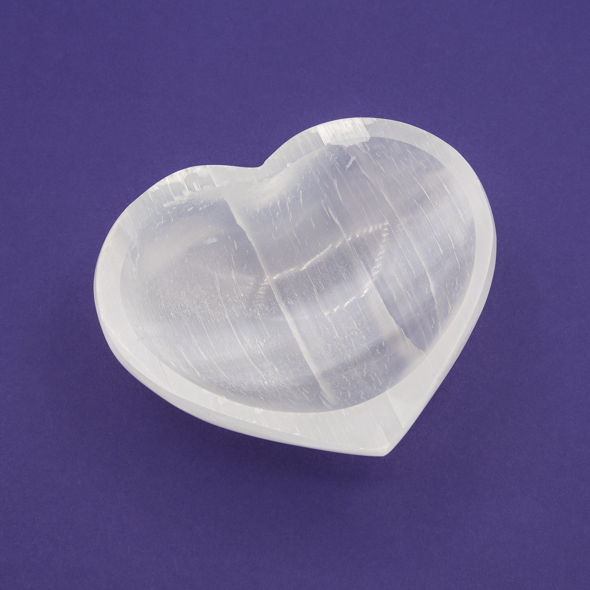 Selenite Heart Bowl $55 - Happy Soul Online