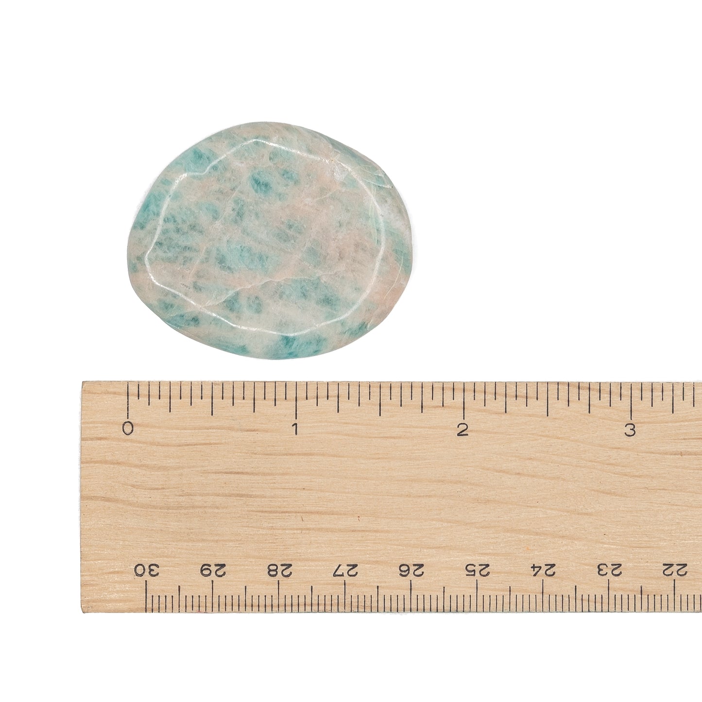 Amazonite Palm Stone JW $15