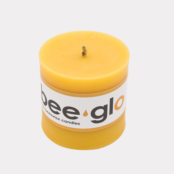 Bees Wax Candle - Smooth Pillar