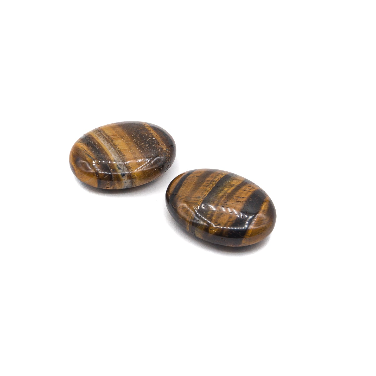 Tiger's Eye Palm Stone JW $20