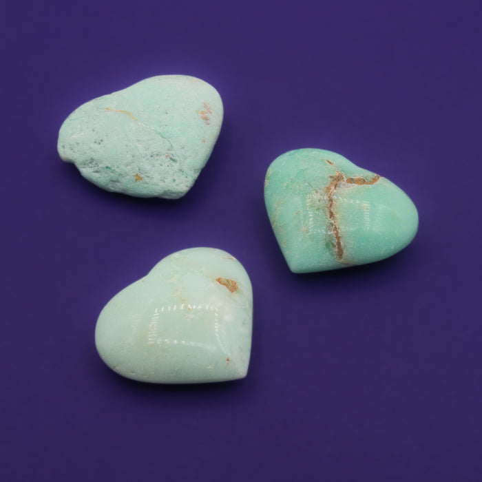 Chrysoprase Heart $40