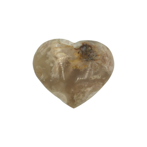 Agate - Flower Heart $85