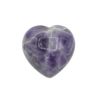 Amethyst - Chevron Puffy Heart $30