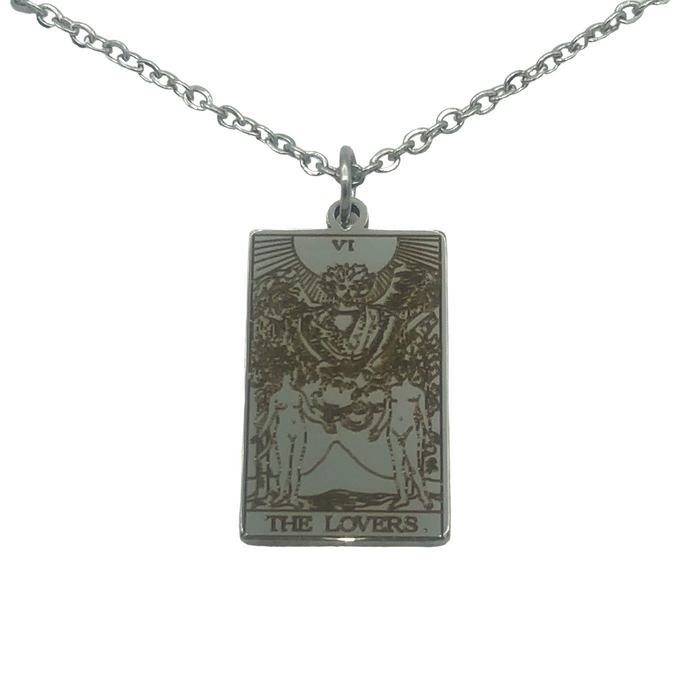 Necklace - Tarot The Lovers