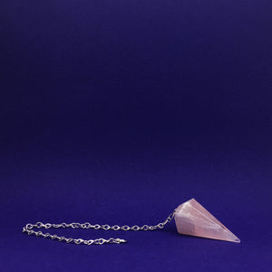 Rose Quartz Crystal Pendulum Happy Soul Online