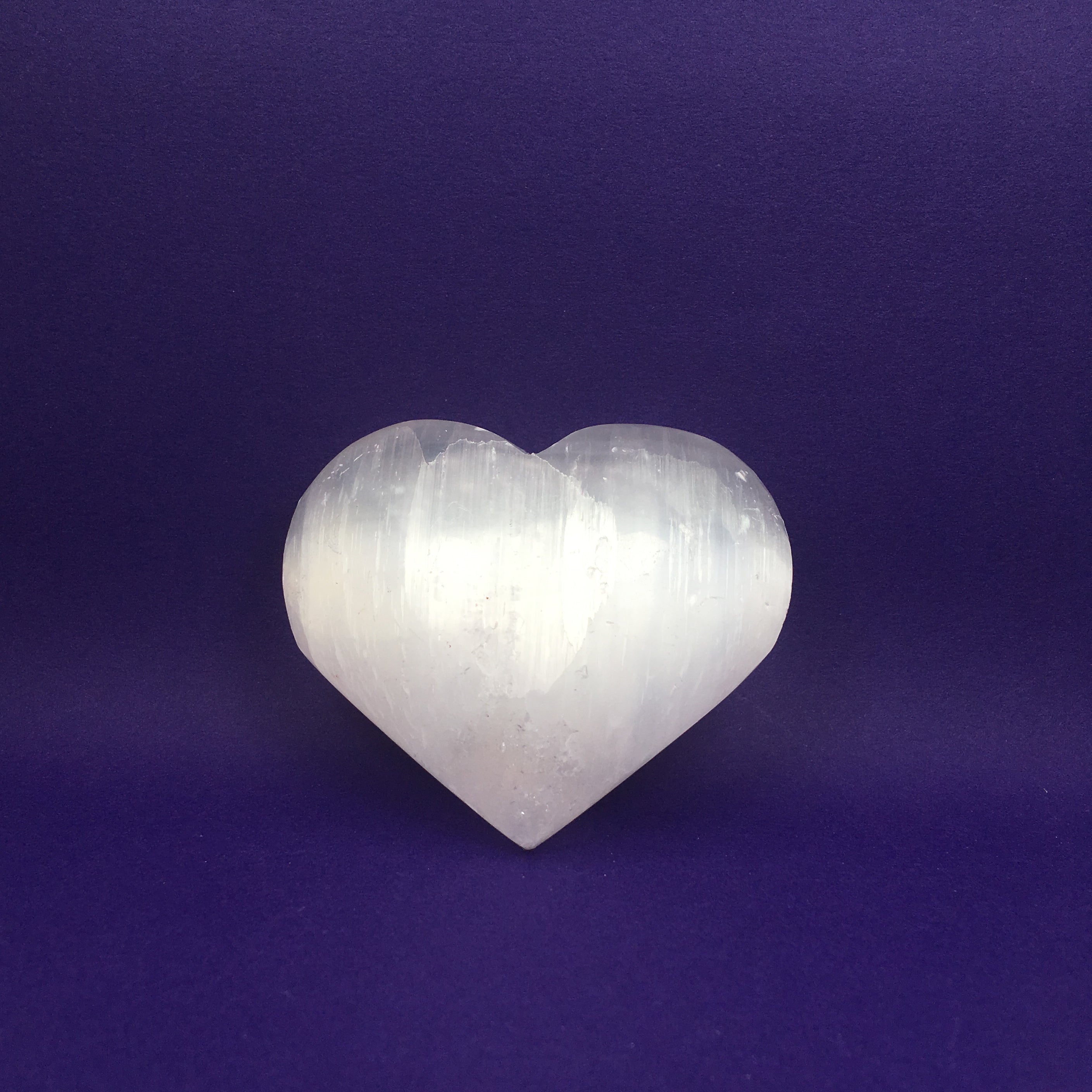 Selenite Heart Happy Soul Online