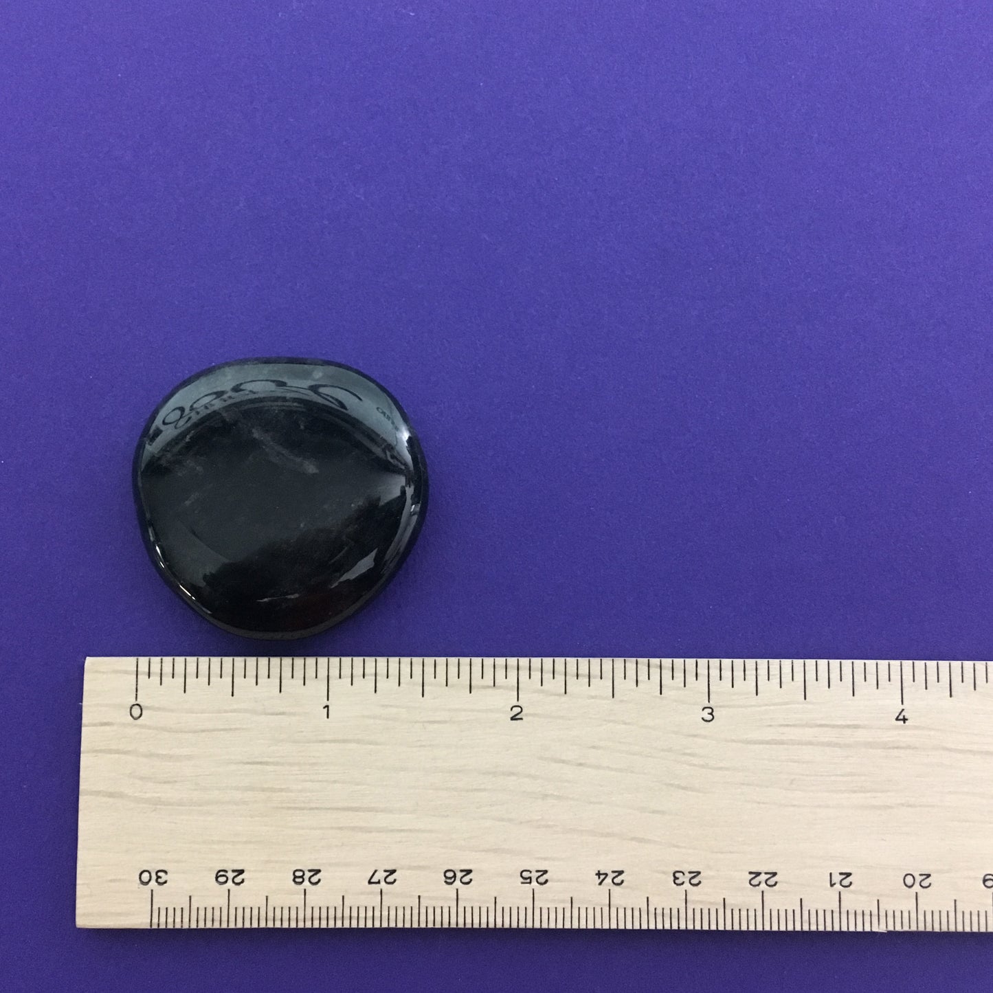 Silver Obsidian Crystal Palm Stone Happy Soul Online