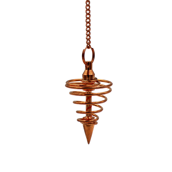 Pendulum - Copper Spiral