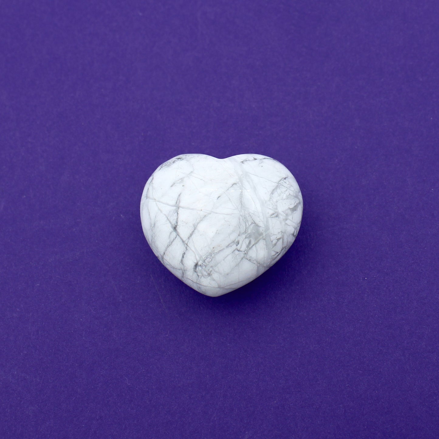 Howlite Heart $25