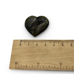 Labradorite - Heart $25