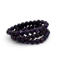 Bracelet - Lepidolite Dark 6 - 8mm