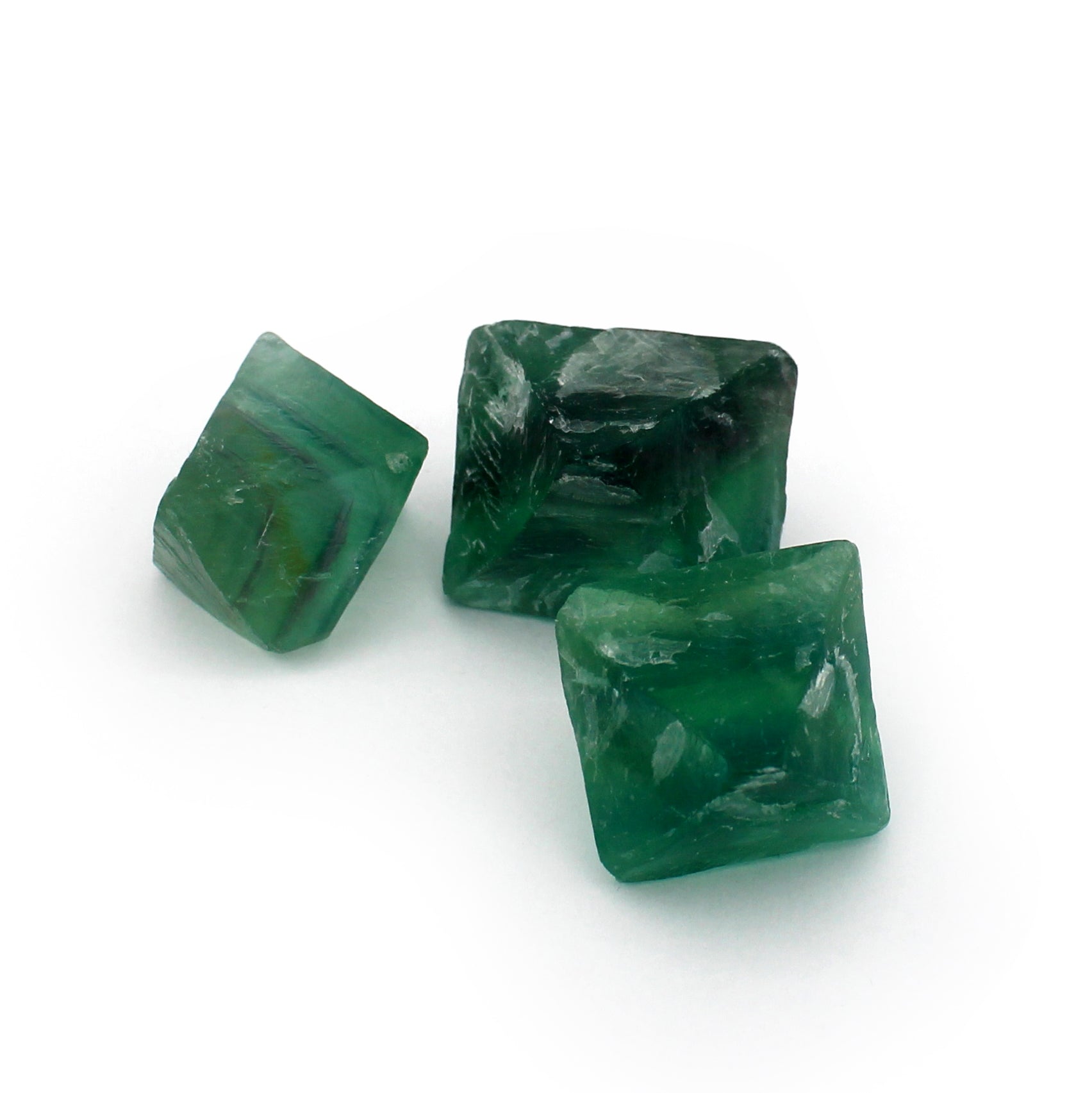 Fluorite - Green Octahedron $22
