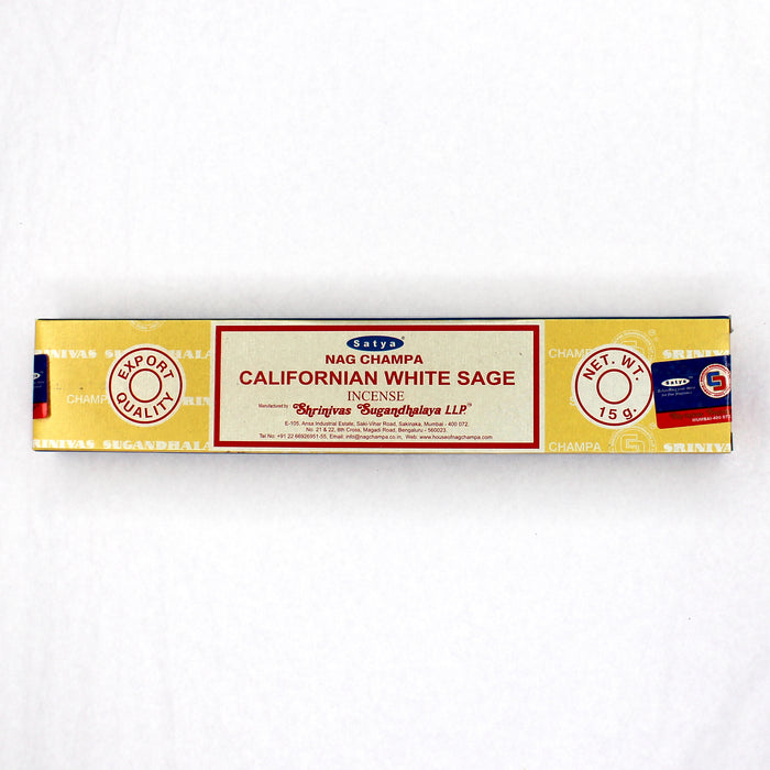 Incense - Californian White Sage SATYA